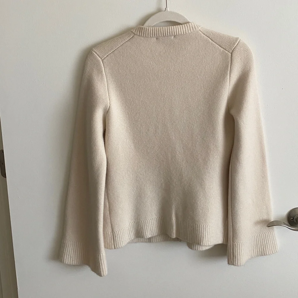 Quince Mongolian Cashmere Structured Cardigan - Picture 3 of 6